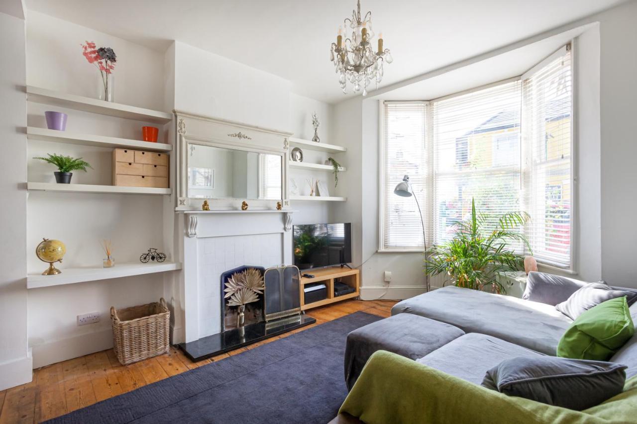 King Bd, Spacious 4Bd Victorian In Hove, 5 Mins From Beach! Villa Екстериор снимка