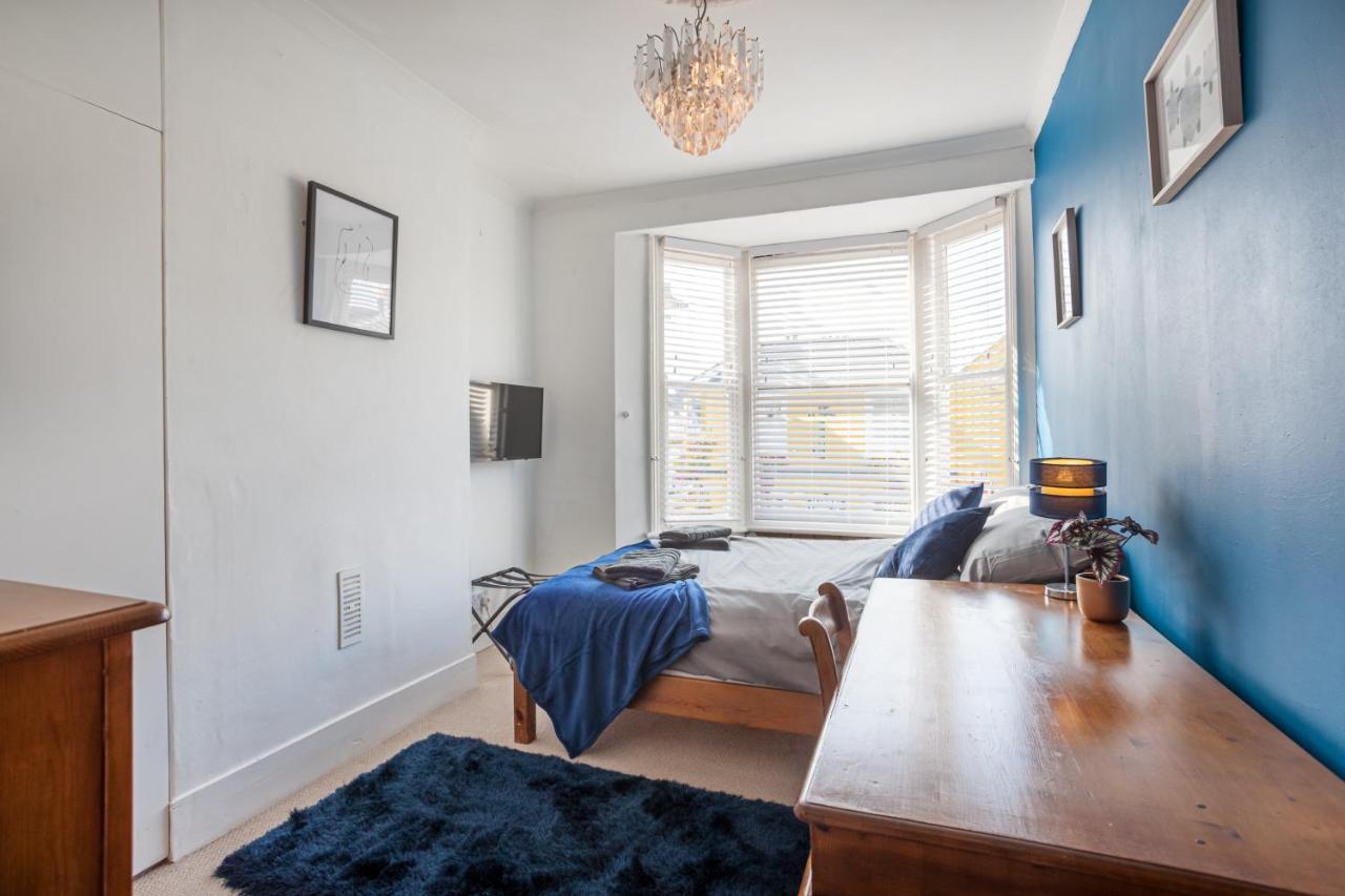 King Bd, Spacious 4Bd Victorian In Hove, 5 Mins From Beach! Villa Екстериор снимка